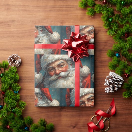 Papier Cadeau Père Noël Noël (Cadeau de vacances)