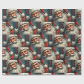Papier Cadeau Père Noël Noël (Plat)