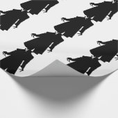 Papier Cadeau père Noël nosferatu (Coin)