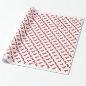 Papier Cadeau Père Noël Papa (Déroulé)