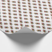 Papier Cadeau Père Noël Paws Silky Terrier (Coin)
