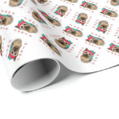 Papier Cadeau Père Noël Paws Silky Terrier (Coin rond)