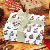 Papier Cadeau Père Noël Petit Hippo