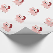 Papier Cadeau père Noël Pig (Coin)