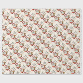 Papier Cadeau Père Noël secrète (Plat)