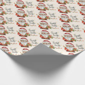 Papier Cadeau Père Noël secrète (Coin)