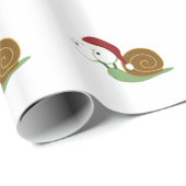 Papier Cadeau père Noël Snail (Coin rond)