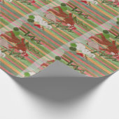 Papier Cadeau Père Noël Squatch (Coin)