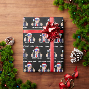 Papier Cadeau Père Noël Trump redonne sa grandeur à Noël
