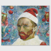 Papier Cadeau Père Noël, Van Gogh (Plat)