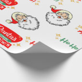 Papier Cadeau Père Noël vient en ville (Coin)