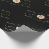 Papier Cadeau Père Noël vintage (Coin)