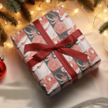 Papier Cadeau Père Noël vintage avec Arrière - plan noir à chaîn<br><div class="desc">Papier d'emballage du Père Noël vintage. Version arrière - plan noire. Une de nos marques les plus populaires. Enveloppez votre Noël dans une ambiance rétro cette année. Aussi disponible : arrière - plan blanc sur notre boutique.</div>
