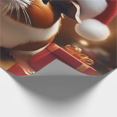 Papier Cadeau "Père Noël's Little Helper : The Christmas Guinea (Coin)