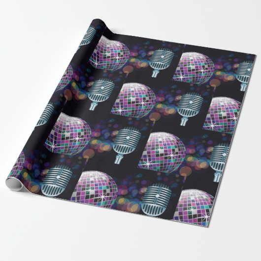 Papier Cadeau Performance Disco (Déroulé)