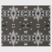 Papier Cadeau Performances stellaires Design d'art Abstrait mode (Plat)