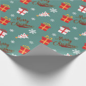Papier Cadeau Période de fêtes de Noël  (Coin)