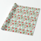 Papier Cadeau Période de Noël (Déroulé)