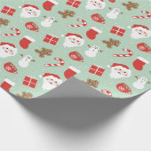 Papier Cadeau Période de Noël (Coin)