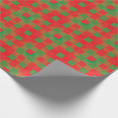 Papier Cadeau Période de vacances de Noël festive (Coin)