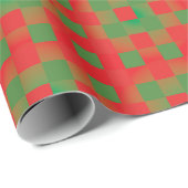 Papier Cadeau Période de vacances de Noël festive (Coin rond)