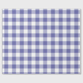 Papier Cadeau Périwinkle Buffalo Check En vichy Plaid Motif (Plat)