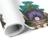 Papier Cadeau Perle De La Mer (Coin rond)