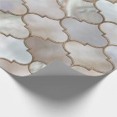 Papier Cadeau Perle et or marocain (Coin)
