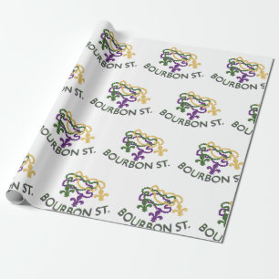 Papier Cadeau Perles Bourbon