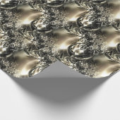 Papier Cadeau Perles dorées (Coin)