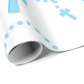 Papier Cadeau Perles du Rosaire (Coin rond)