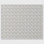Papier Cadeau Perles & Satin (Plat)