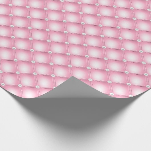 Papier Cadeau Perles Tufted Roses (Coin)