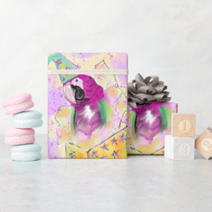 Papier Cadeau Perroquet