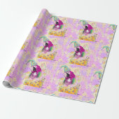 Papier Cadeau Perroquet (Déroulé)