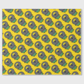 Papier Cadeau Perroquet de Meyer (Plat)