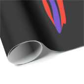 Papier Cadeau Perroquet du Honduras (Coin rond)