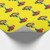 PAPIER CADEAU PERROQUETS (Coin)