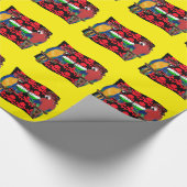 Papier Cadeau Perroquets de pirates (Coin)
