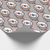 Papier Cadeau Perruche ondulée / mâle gris normal (Coin)