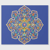 Papier Cadeau Persian turquoise (Plat)