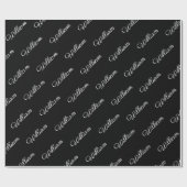 Papier Cadeau Personalised wrapping paper (Plat)