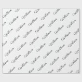 Papier Cadeau Personalised wrapping paper (Plat)