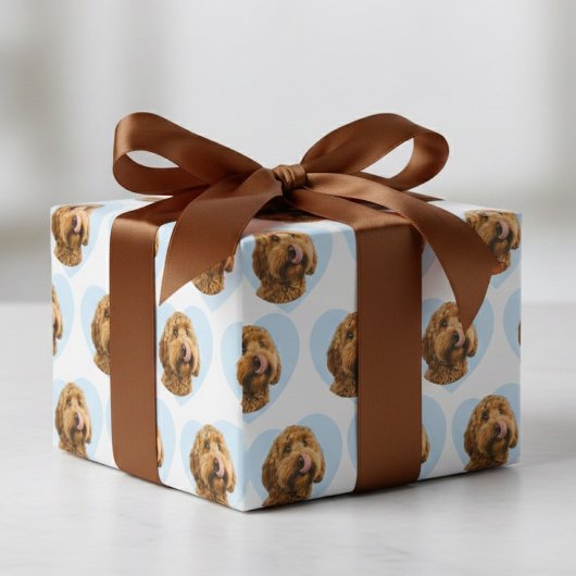 Papier Cadeau Personalized Dog Photo Custom Pet