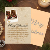Papier Cadeau “Personalized Family Christmas Photo Wrapping Pape