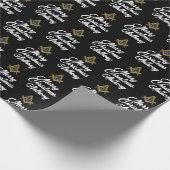 Papier Cadeau Personalized Freemason Masonic Square Christmas  (Coin)