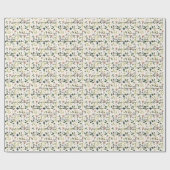 Papier Cadeau personalized gift wrap for florists shop (Plat)