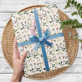 Papier Cadeau personalized gift wrap for florists shop