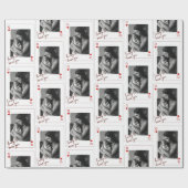 Papier Cadeau Personalized Mother’s Day Photo (Plat)