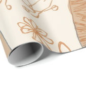 Papier Cadeau Personalized Photo Collage Gift | Wrapping Paper (Coin rond)